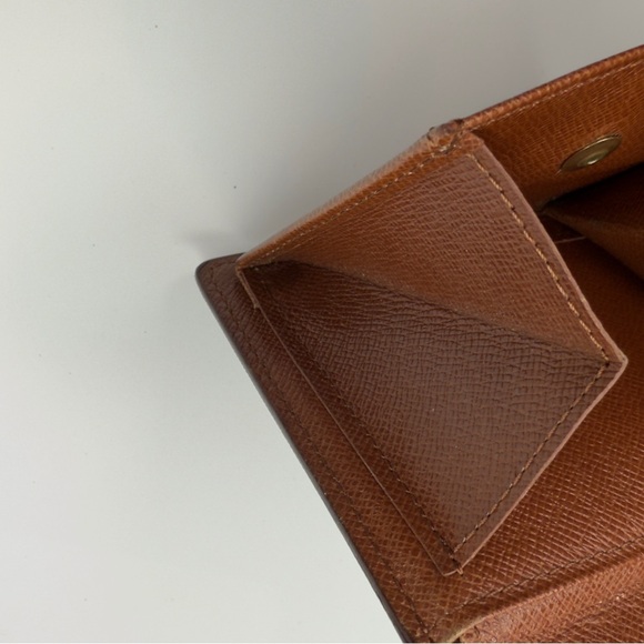Louis Vuitton Vintage Slim Marco Bi-Fold Wallet | Brown Monogram | Mens | Used | - Picture 15 of 16